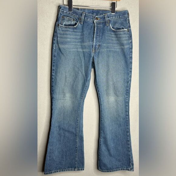 Vintage Abercrombie & Fitch Boot Cut Stretch Jeans Women’s Size 19 made in USA - Picture 1 of 16